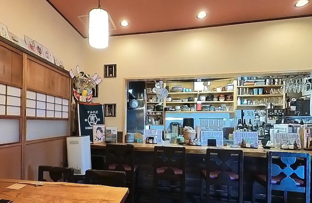 店内カウンター